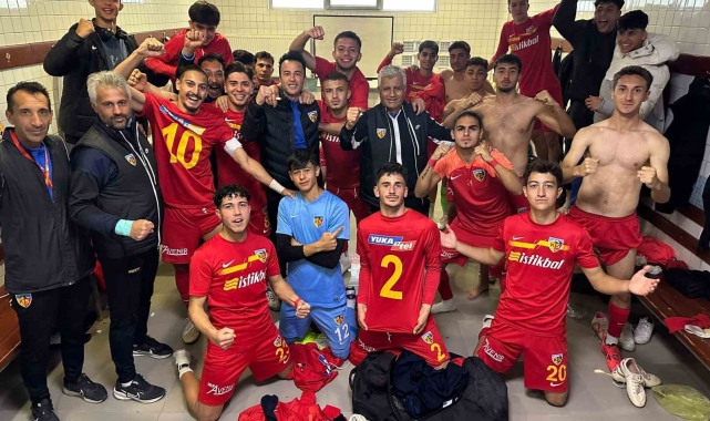 Kayserispor U19 3 puanı 3 golle aldı