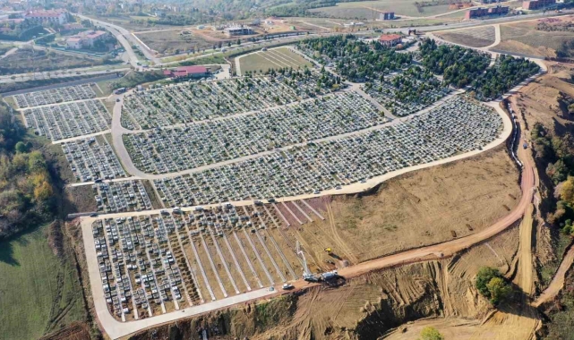Kent Mezarlığı&#039;nda yeni alanlar oluşturuluyor