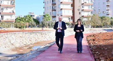 Kepez Belediyesi, selin etkisinde kalan Güneş Mahallesi'ni dönüştürüyor