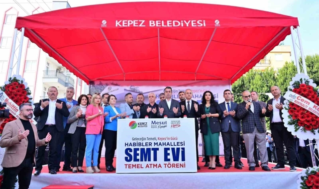 Kepez'e 38 projenin ikincisinin de temeli atıldı