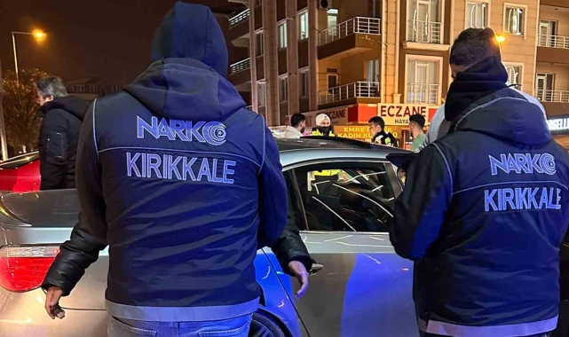 Kırıkkale'de asayiş ve narkotik uygulamasında yakalanan 2 şahsa işlem yapıldı