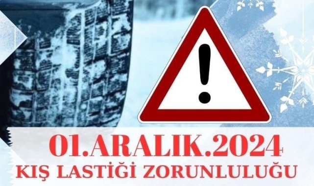 Kırklareli'nde kış lastiği mecburiyeti 1 Aralık'ta başlayacak