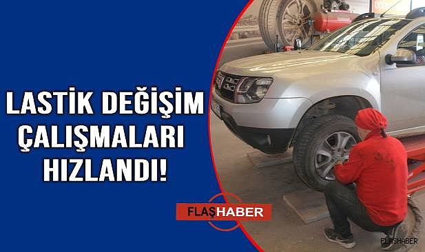 Kış lastiği takma zorunluluğu başlamadan Sinop'ta yoğun mesai