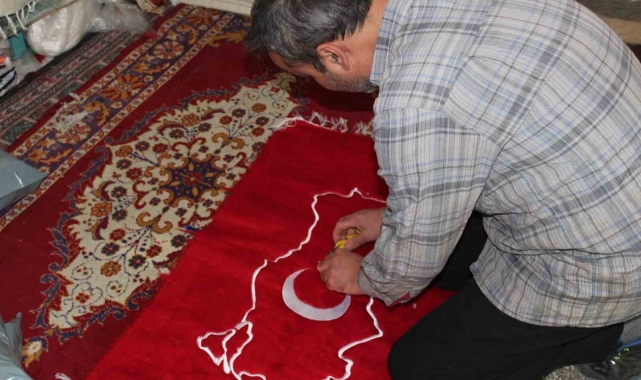 Kış mevsimiyle birlikte Siirt battaniyesine talep arttı