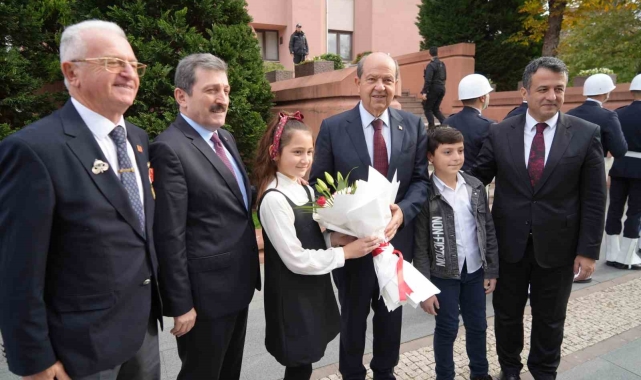 KKTC Cumhurbaşkanı Tatar, Samsun'da temaslarına başladı