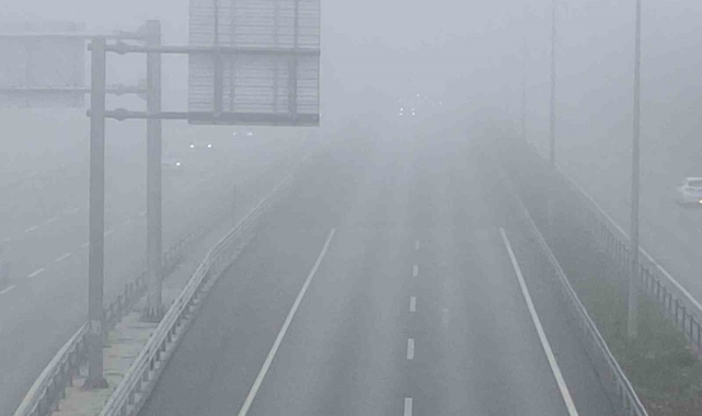 Kocaeli'de sis etkili oluyor