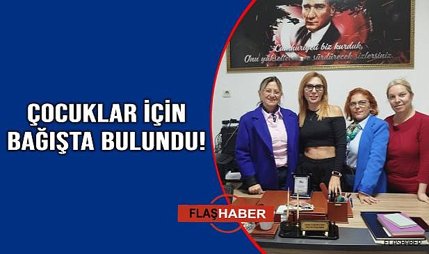 Konser ücretini çocuk derneğine bağışladı