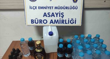 Konya'da sahte alkol operasyonu