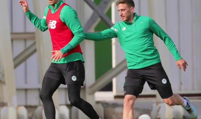 Konyaspor'da, Hatayspor maçı hazırlıkları sürüyor