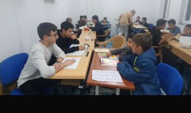 Köyceğiz'de genç gönüller, çocuk gönüllerle buluştu