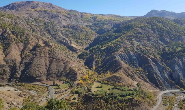 Kulp ilçesinde sonbahar güzelliği