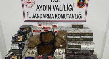 Kuşadası'nda 15 bin makaron ele geçirildi