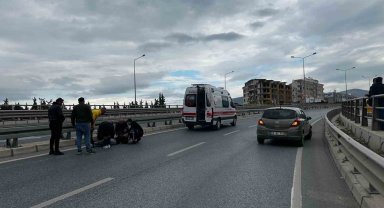 Kuşadası'nda motosiklet kazası: 1 yaralı