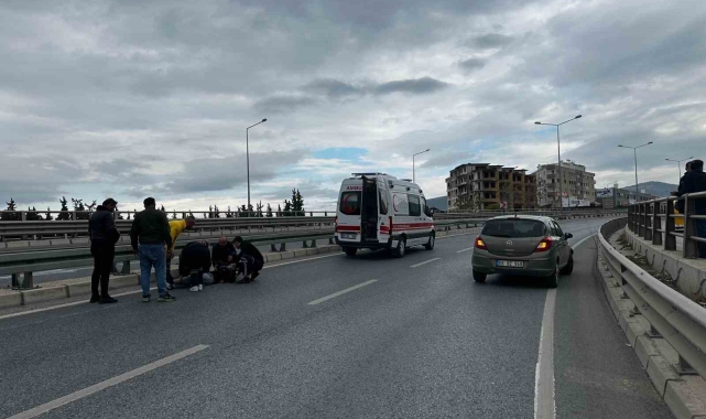 Kuşadası'nda motosiklet kazası: 1 yaralı