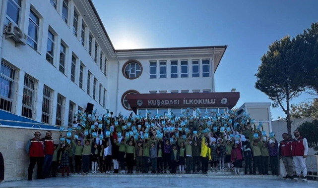Kuşadası'nda öğrencilere su verimliliğinin önemi anlatıldı