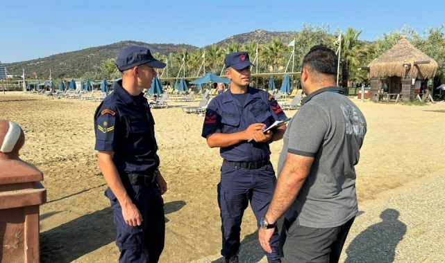 Kuşadası'nda yaz sezonunda 129 plaj denetlendi
