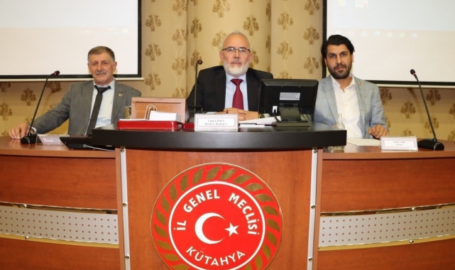 Kütahya İl Genel Meclisi'nde bütçe görüşmeleri