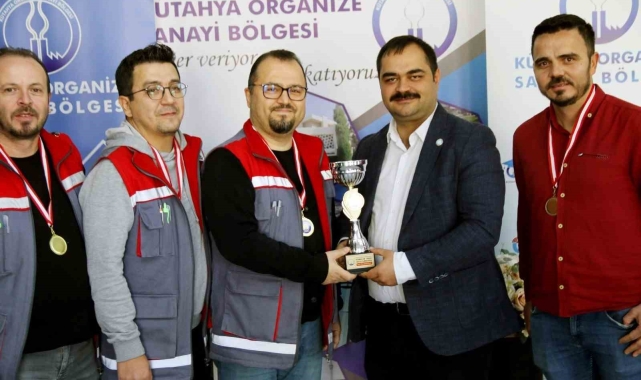 Kütahya OSB'de 'Tavla Turnuvası'nın şampiyon belli oldu