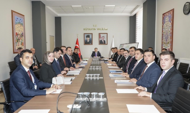 Kütahya'da ilçelerin ihtiyaçları değerlendirildi