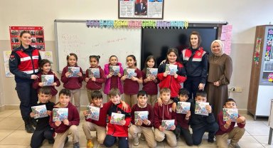 Kütahya'da öğrencilere trafik güvenliği eğitimi verildi