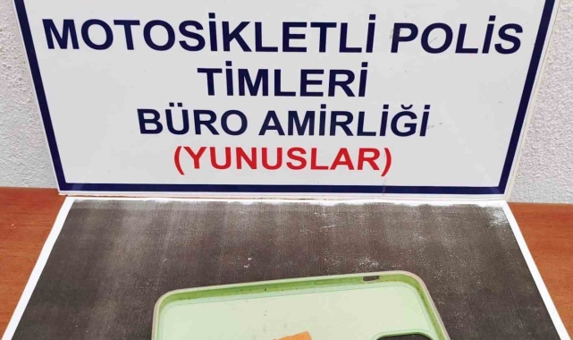 Kütahya'da Yunus Timlerinden kaçan şahsın üzerinde uyuşturucu bulundu