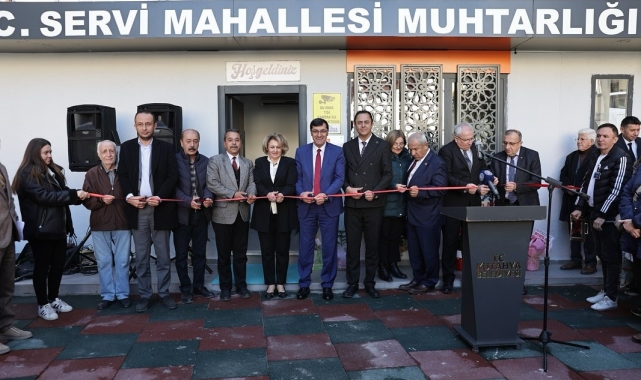 Kütahya'nın Servi Mahallesi'ne muhtarlık hizmet binası