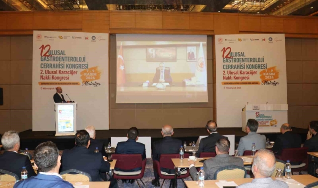 Malatya'da 12. Gastroenteroloji Cerrahisi ve 2. Ulusal Karaciğer Nakli Kongreleri başladı