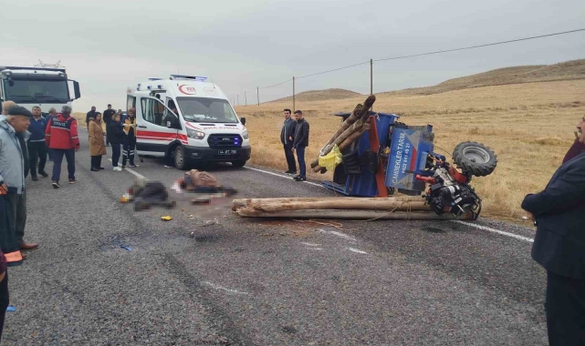 Malatya'da tır ile çapa motoru çarpıştı: 1 ölü, 2 ağır yaralı