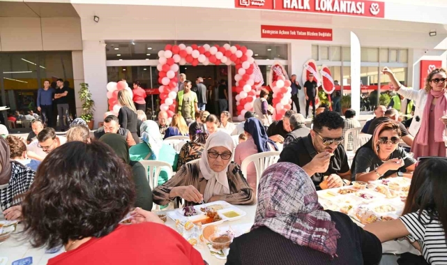 Manavgat'ta "Halk Lokantası" açıldı