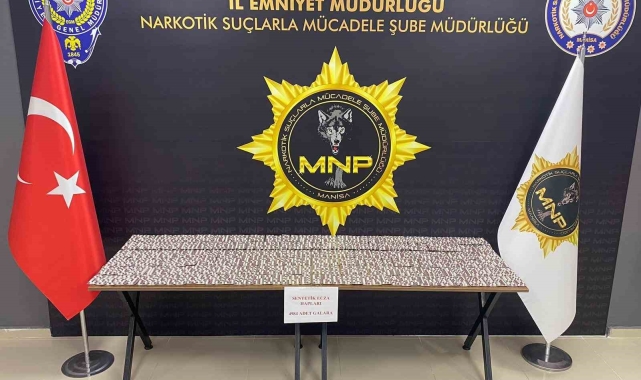 Manisa'da uyuşturucu operasyonuna 21 tutuklama