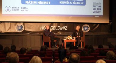 'Mavi gözlü dev' Nâzım Hikmet, Bursa'da anıldı