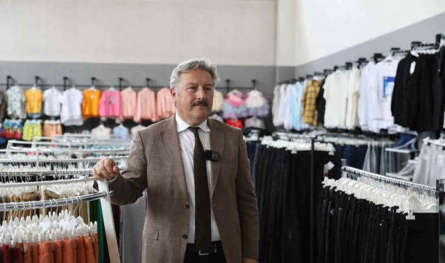 Melikgazi Kıyafet Evi kışa hazır