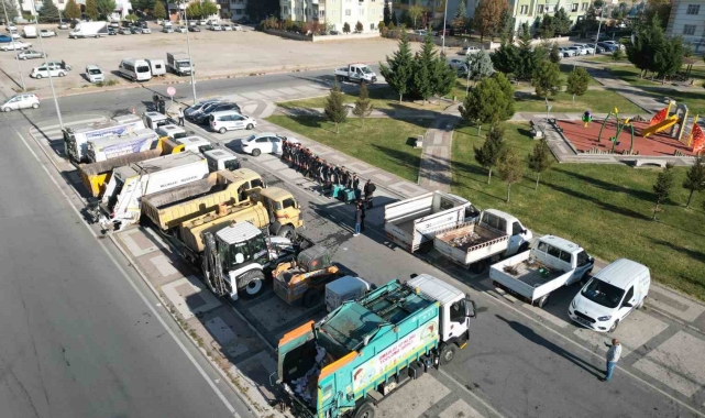 Melikgazi'de mahallelerde sonbahar temizliği başladı