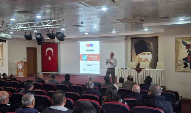 Menteşe'de taşıma şoförlerine iş sağlığı ve güvenliği eğitimi verildi