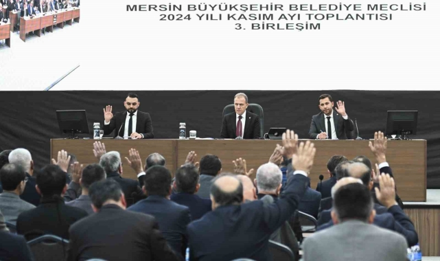 Mersin Büyükşehir Belediyesinin 2025 yılı bütçesi 27 milyar 500 milyon lira oldu