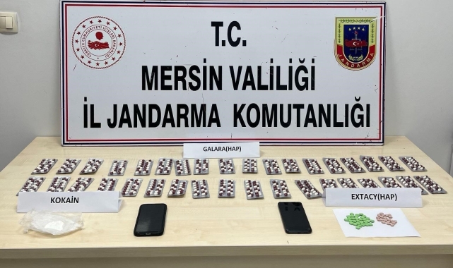Mersin'de uyuşturucu ticareti yapan 4 şüpheli yakalandı
