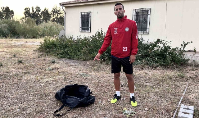 Mesa Spor Kulübü'nün çalınan lisansları, tesislerin yanındaki otluk alanda bulundu