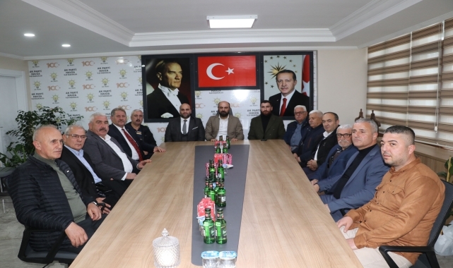 MHP'den AK Parti Havza İlçe Başkanı Pekşen'e hayırlı olsun ziyareti