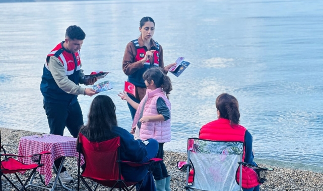 Milli Park'ta ziyaretçilere KADES uygulaması tanıtıldı