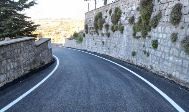 Mimarsinan Fatih Mahallesi'nde yollar yenilendi