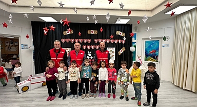 Miniklere Kızılay Haftası bilinci aşılandı