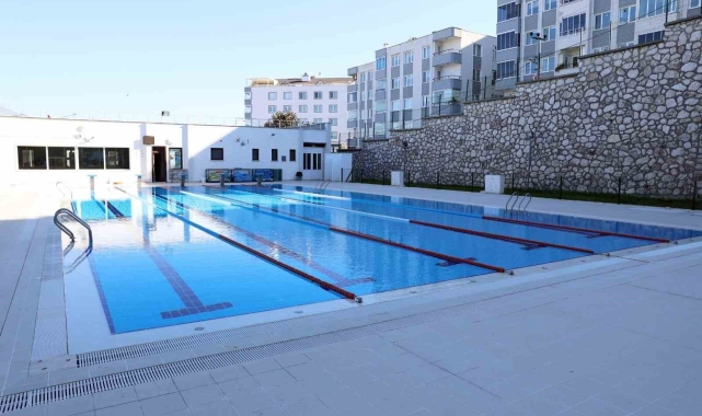 Mudanya havuzu kışa hazırlanıyor