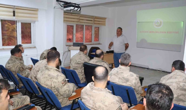 Muğla'da Jandarma personeline orman yangını eğitimi
