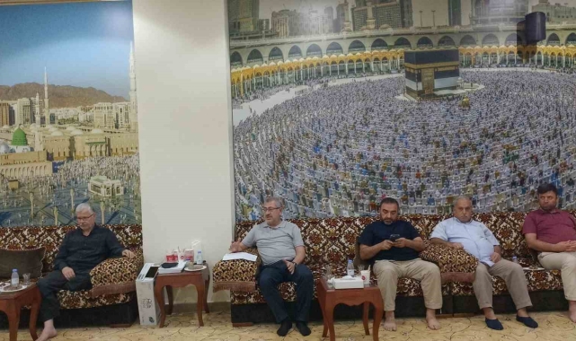 Muğla'dan yola çıkan Umre kafilesi Mekke'ye ulaştı