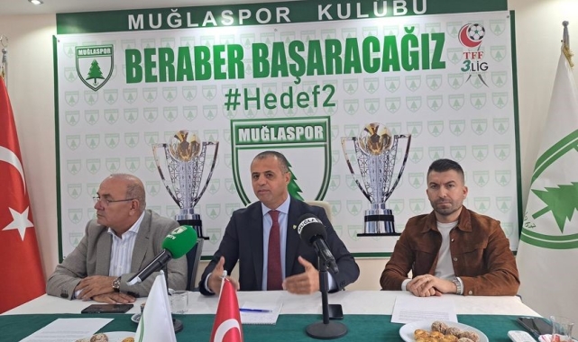 Muğlaspor Başkanı Kıyanç'tan destek çağrısı: "Muğla bize destek vermezse bu iş yürümeyecek"