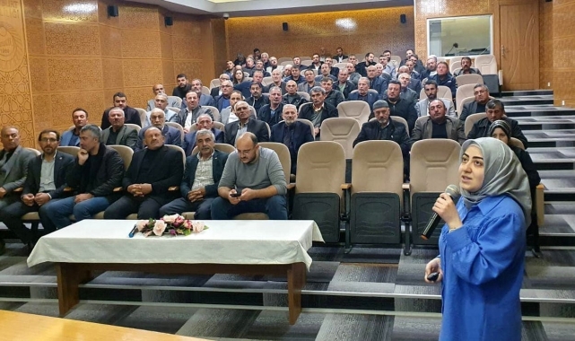 Muhtarlara sağlıklı içme suyu konusunda eğitim verildi