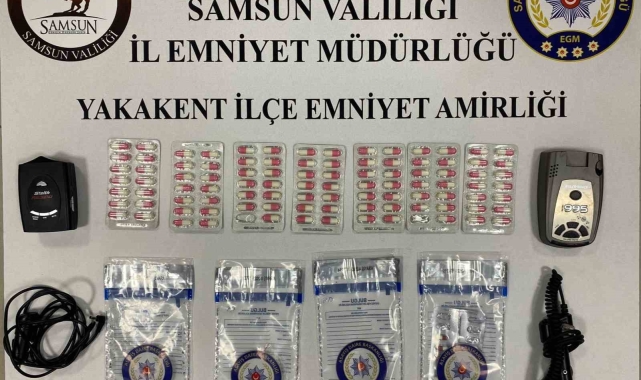 Narko Alan uygulamasında radar cihazları ve uyuşturucu maddeler ele geçirildi