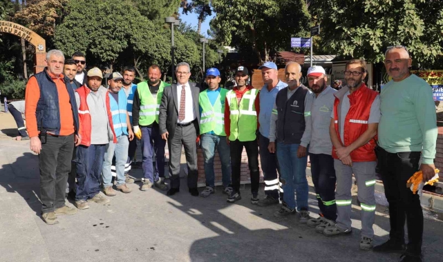 Nazilli İstasyon Meydanı'ndaki yol çalışmalarının ilk etabı tamamlandı