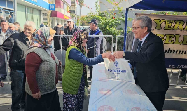 Nazilli'de 30 bin adet fide dağıtıldı
