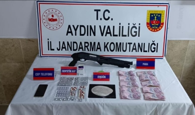 Nazilli'de jandarmadan uyuşturucu operasyonu: 1 tutuklama